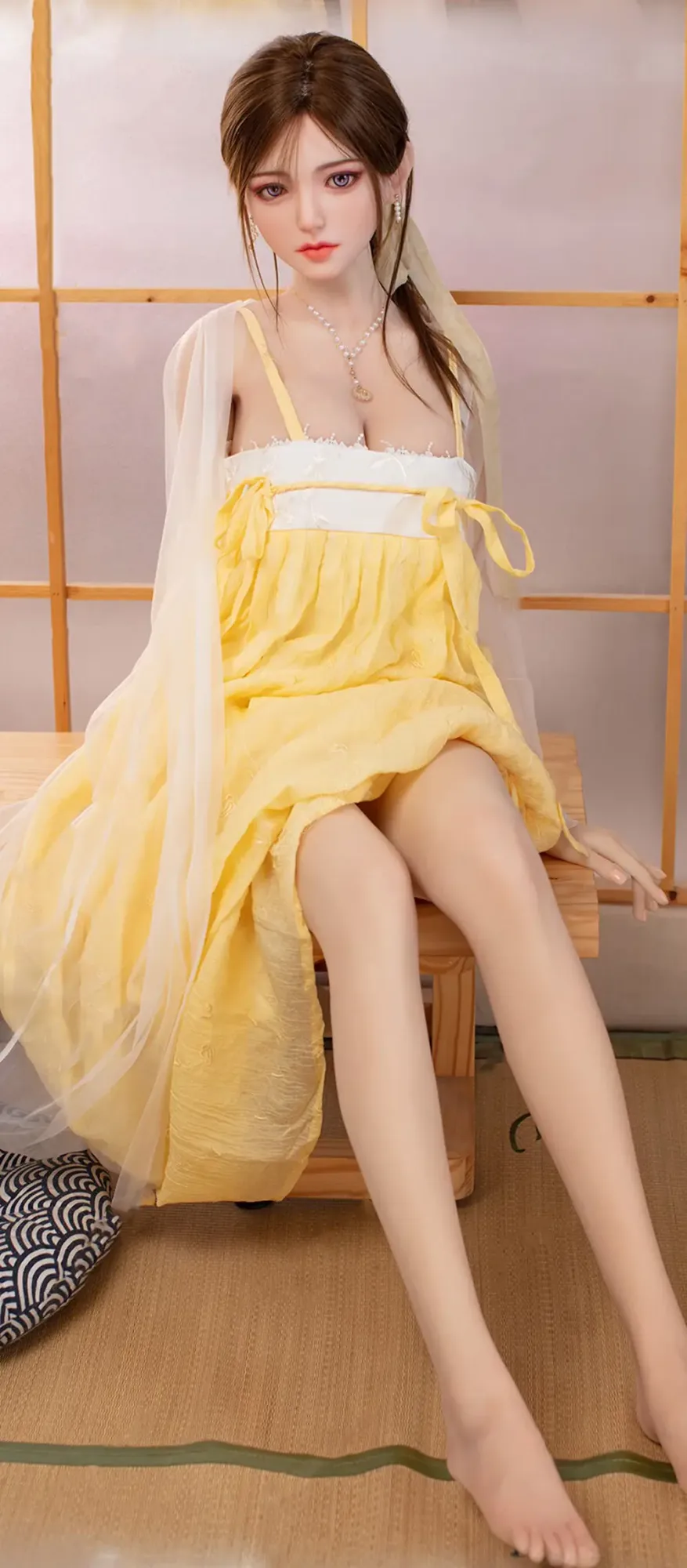 Wennie 160cm(5ft3) D-cup Full Silicone Realistic Sex Doll - JX Doll® view 5