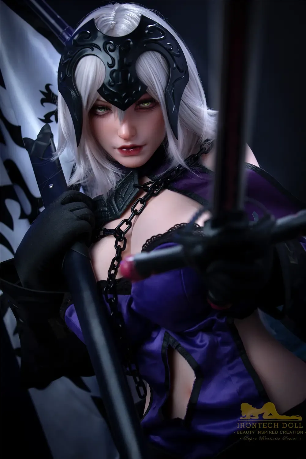 Eva 165cm(5ft5) G-cup Anime Silicone Sex Doll - Irontech Doll® view 5