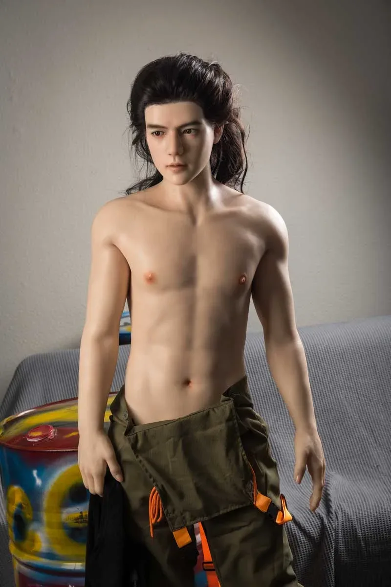 Han 177cm (5ft10) Silicone Male Sex Doll - Qita Doll® view 2