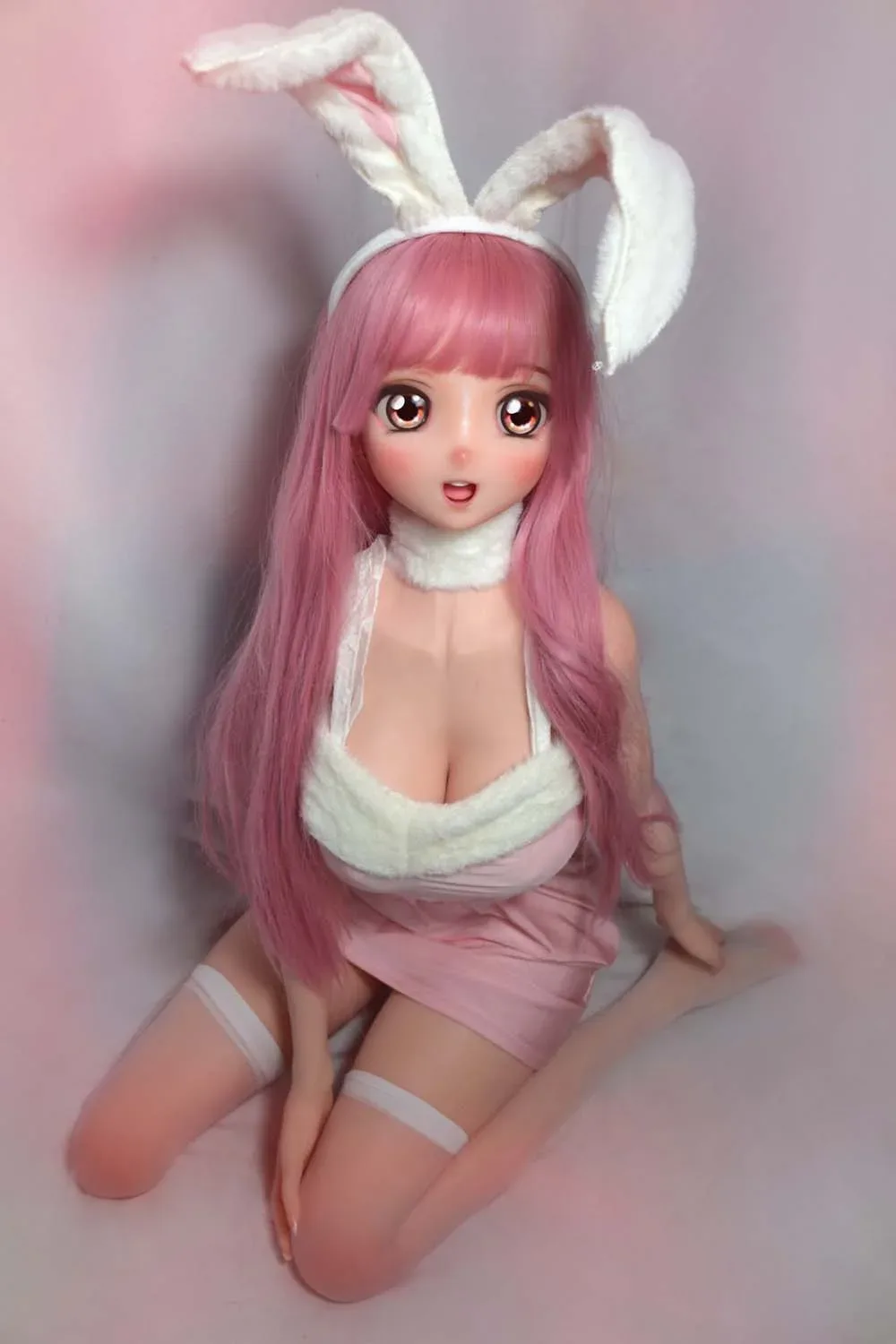 Tsukishima Izumi 148cm(4ft10) Silicone Mini Sex Doll - Elsa Babe® view 6