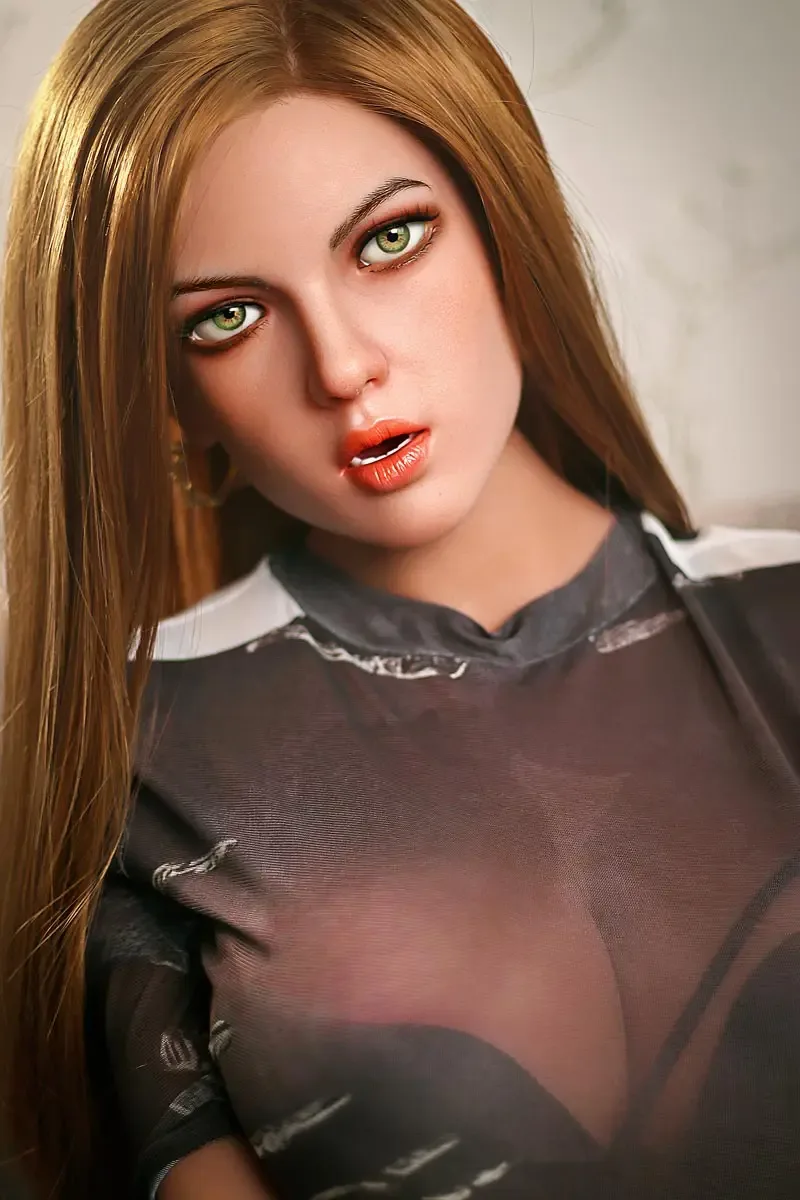 Raina Tan Skin Silicone Head Realistic Sex Doll - SY Doll® view 4