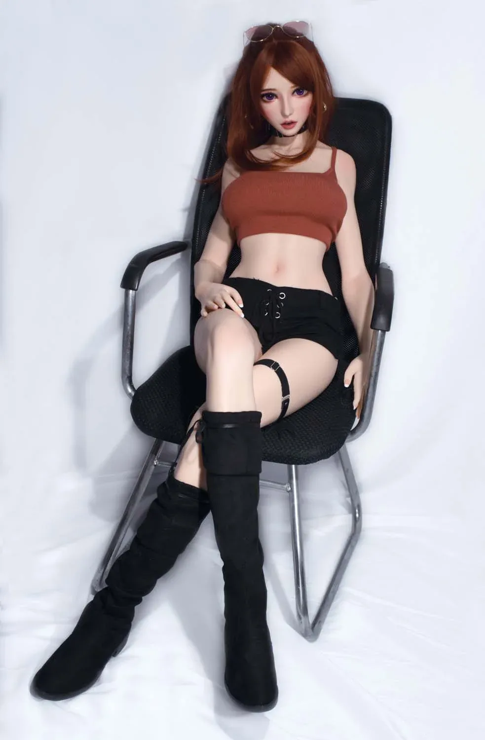 Chiba Madoka 150cm(4ft11) Premium Silicone Sex Doll - Elsa Babe® view 6