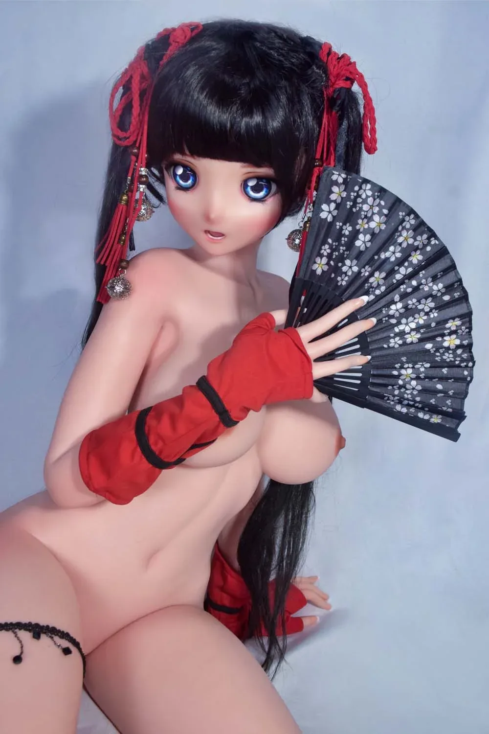 Kuraki Chiaki 148cm(4ft10) Silicone Cosplay Sex Doll - Elsa Babe® view 7