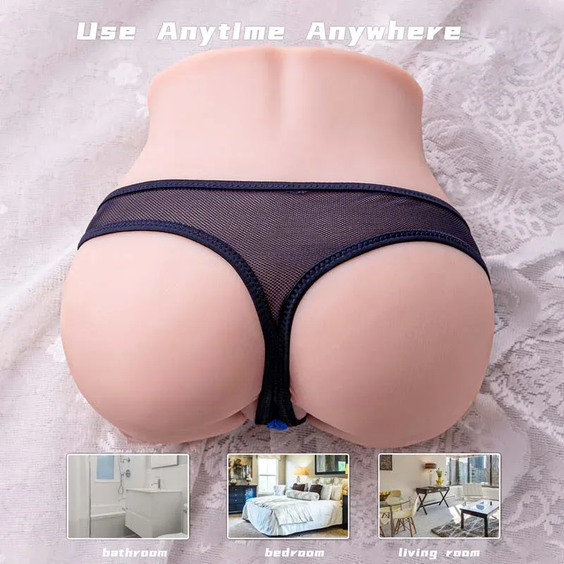 21.5cm TPE Vibrating Mini Sex Doll Torso Olga view 4