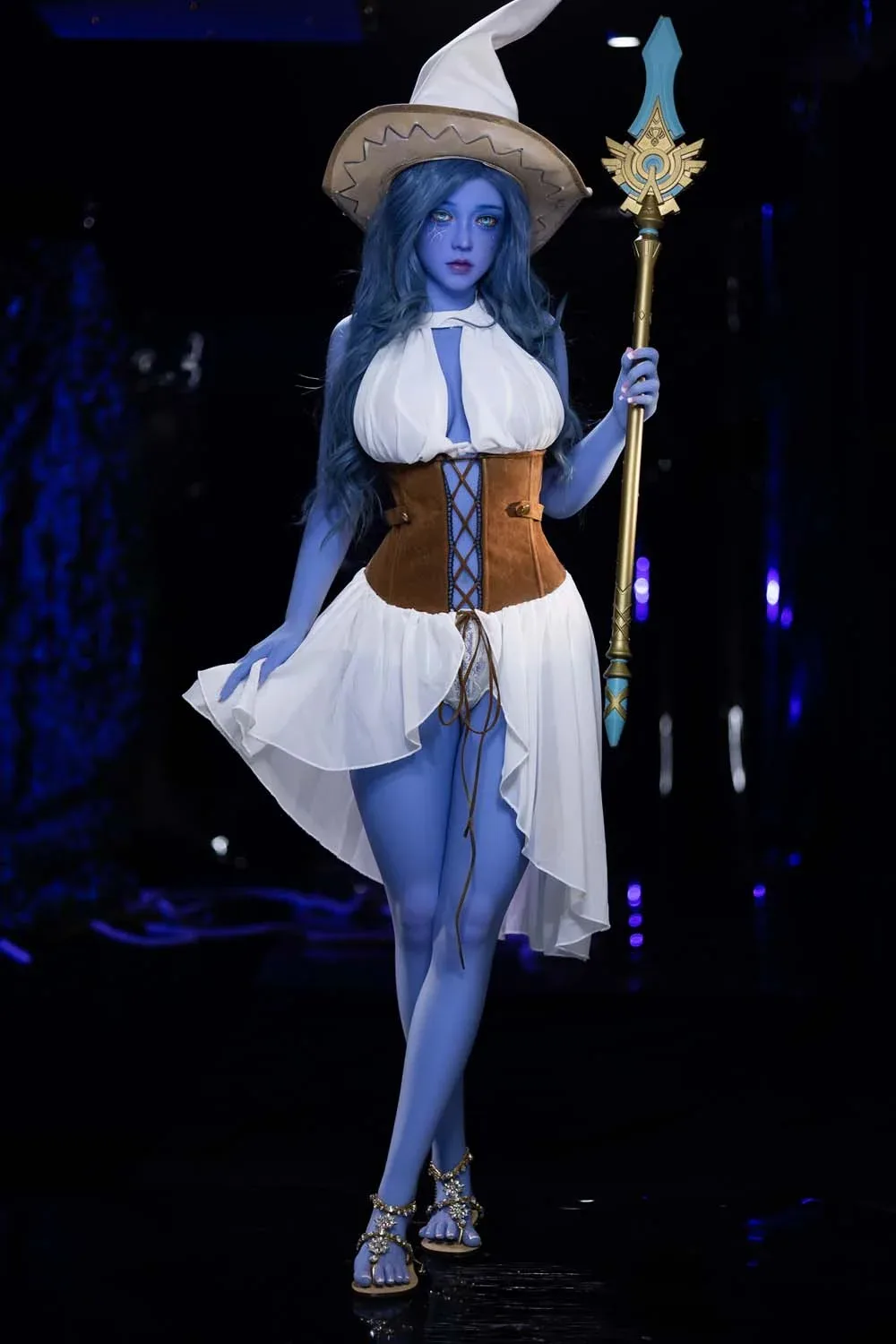 Avatar Sex Doll Bule Skin 160cm (5ft3) F-cup TPE - Aibei Doll® view 4
