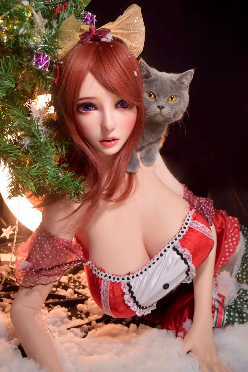 Chiba Madoka 150cm(4ft11) Silicone Anime Sex Doll - Elsa Babe® view 2