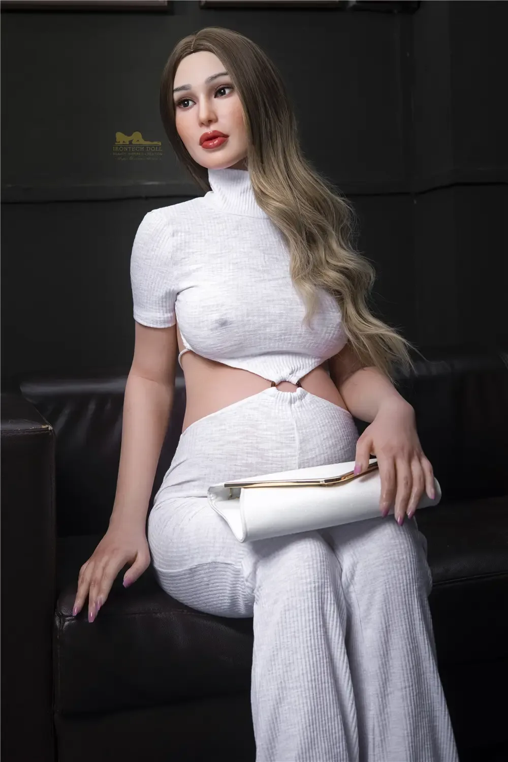 Pearl 158cm(5ft2) E-cup Pregnant Silicone Sex Doll - Irontech Doll® view 4