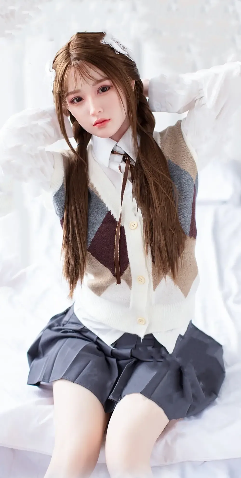Sora 150cm(4ft11) D-cup Full Silicone Sex Doll - JX Doll® view 7