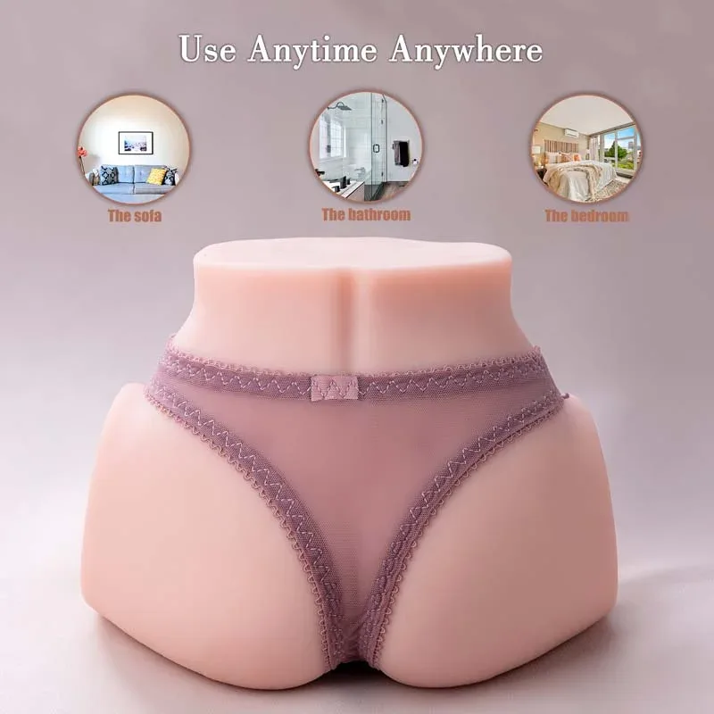 19cm TPE Vibrating Mini Sex Doll Torso Vicky view 3