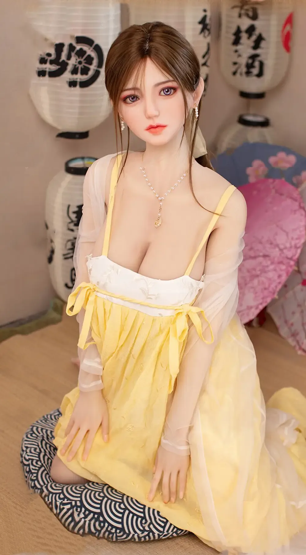 Wennie 160cm(5ft3) D-cup Full Silicone Realistic Sex Doll - JX Doll® view 2